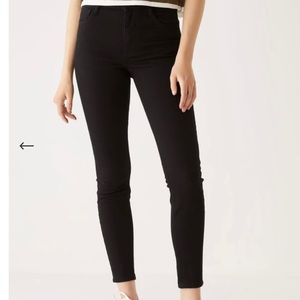 Frank and Oak skinny high rise jeans.